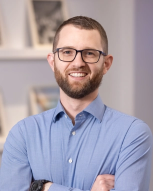 portrait of a smiling person in business attire